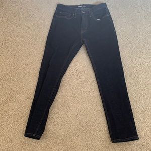 32x30 Unworn Old Navy Dark Blue Skinny Jeans